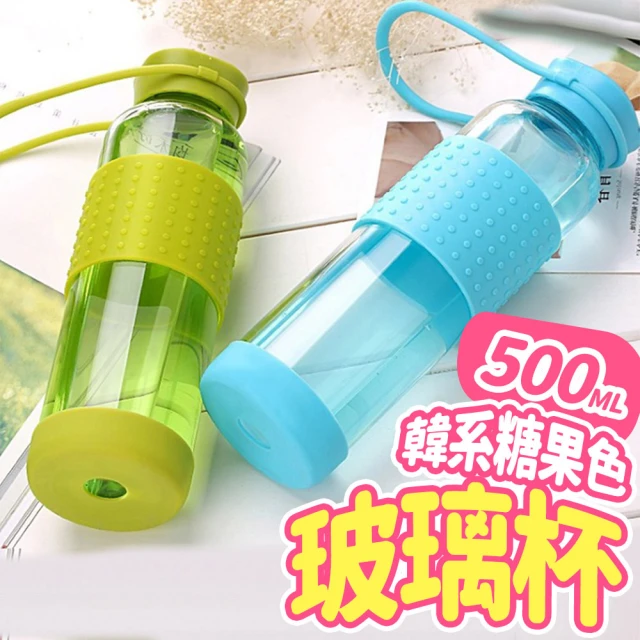 小禮堂 宮崎駿 龍貓 透明冷水瓶 500ml - 向左走款(