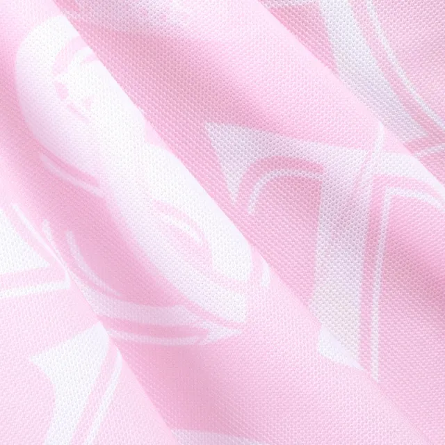 【PING】女款羅馬字吸濕排汗抗UV短袖POLO衫-粉紅(GOLF/高爾夫球衫/RA24104-13)