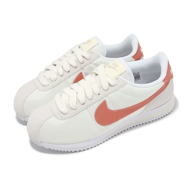 NIKE 耐吉 休閒鞋 Wmns Cortez 女鞋 米白 