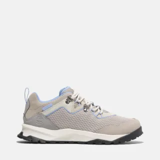 【Timberland 官方旗艦】女款淺灰色Lincoln Peak低筒防水健行鞋(A2K4KEO4)