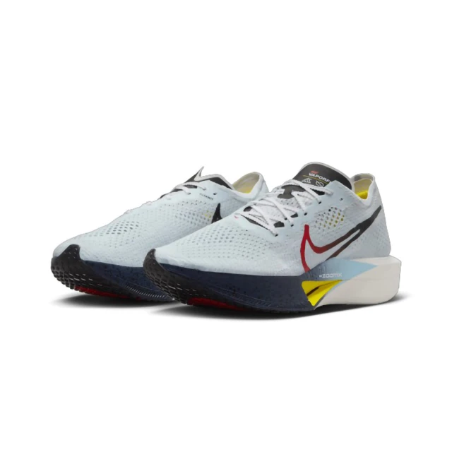 NIKE 耐吉 Nike VAPORFLY 3 競速公路跑鞋 白藍 HJ9079-100(輕量 休閒 運動 男鞋 慢跑鞋)