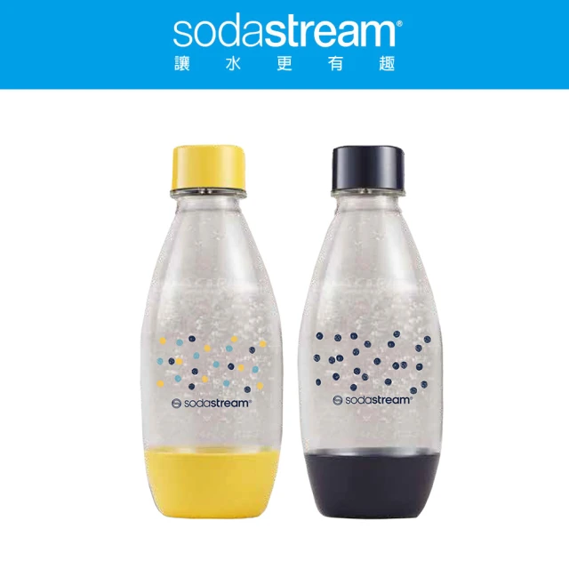 SodastreamSodastream 水滴型專用水瓶 500ML 2入(手繪圓點)