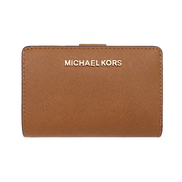 【Michael Kors】Jet set系列簡約皮革中夾(35F7GTVF2L/35F8GTVF2B)