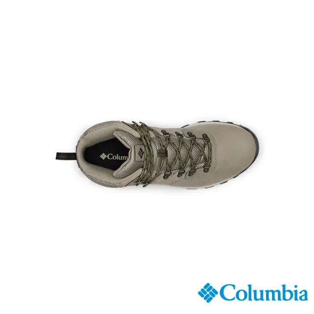 【Columbia 哥倫比亞官方旗艦】男款-NEWTON RIDGE™ Omni-Tech防水高筒登山鞋-卡其(UBI39700KI/IS)