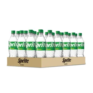 【Sprite 雪碧】寶特瓶600ml x24入/箱