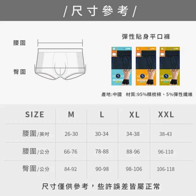 【Sun Flower三花】3件組彈性貼身運動內褲.平口褲(四角褲 男內褲 多色任選)