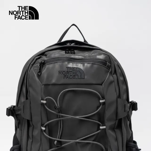 【The North Face 官方旗艦】北面UE男女款黑色舒適背負大容量休閒後背包｜88TM0OL