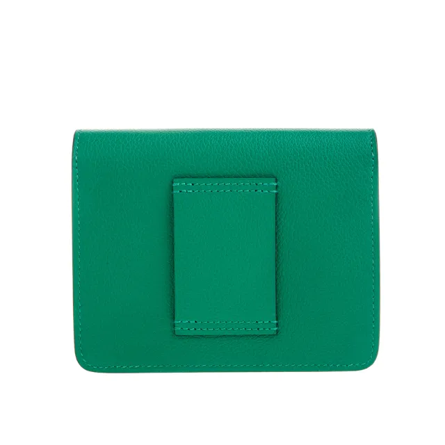 【Hermes 愛馬仕】經典Roulis Slim 豬鼻子雙色錢包/腰包(炫綠色/ 桑給巴爾藍)