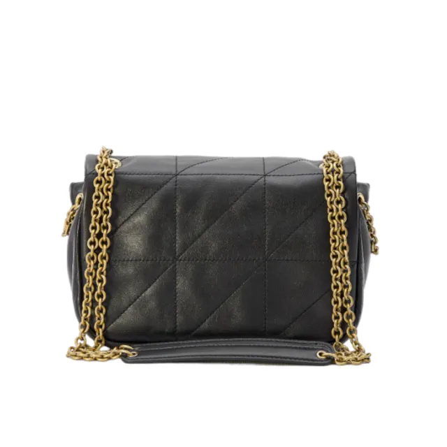 【YSL】SAINT LAURENT 4.3 Jamie Mini 迷你 羊皮 肩背包 斜背包 黑色 766754