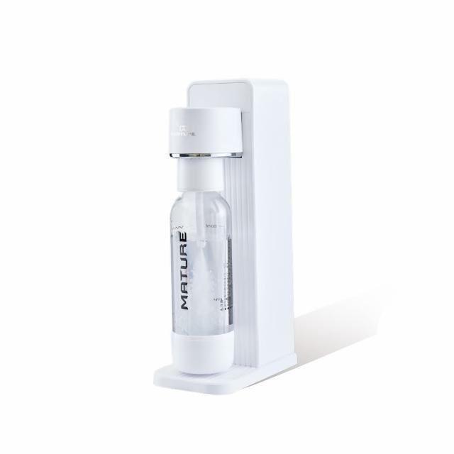 【MATURE 美萃】GURU450領袖系列氣泡水機二支氣瓶組(兩色可選)