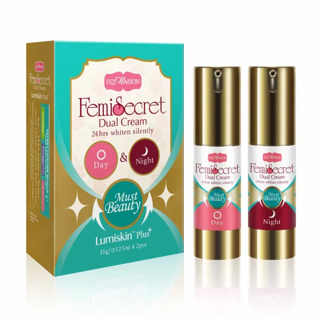 即期品【IvyMaison】美白粉嫩乳暈霜 15ml*2 日夜雙效(女性私密護理/乳頭乳暈美白/產後乳暈淡化)