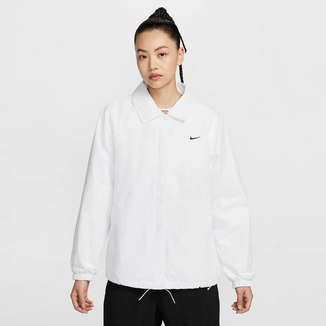 NIKE 耐吉 外套 女款 運動外套 AS W NSW ESSTL WVN UV HBR CCH 白 FV7561-100(2S3895)