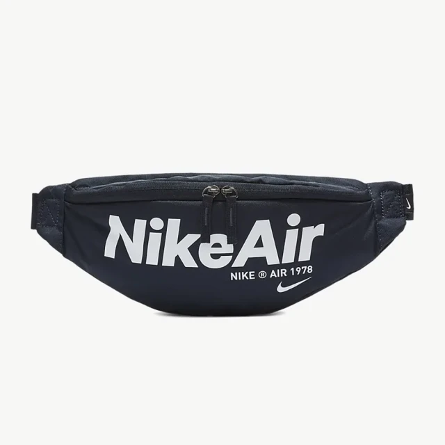 NIKE 耐吉 Nike Heritage 2.0 小腰包 斜背包 大LOGO 休閒 運動 深藍(CT5226-475)