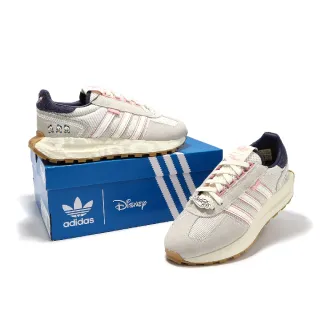 【adidas 愛迪達】x Disney Retropy E5 男鞋 女鞋 灰 粉紅 休閒鞋 唐老鴨 迪士尼 愛迪達(JR0107)