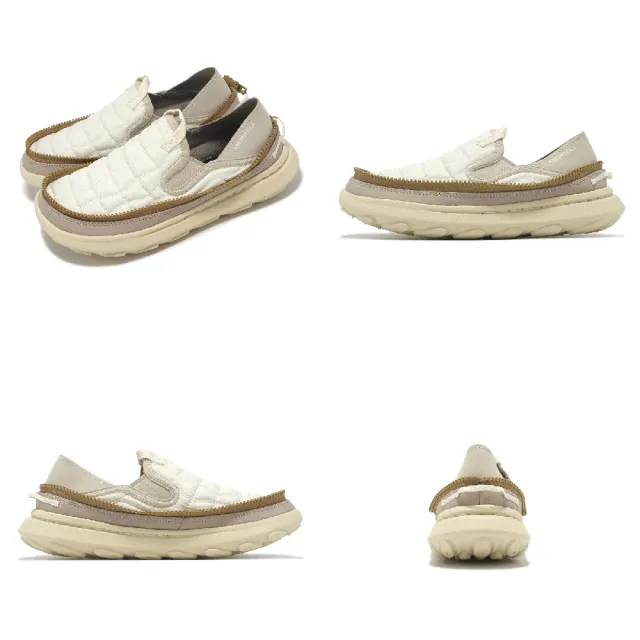 【MERRELL】休閒鞋 Hut Moc 2 Packable 女鞋 米白 抗撕裂 輕量 便攜 戶外鞋(ML006644)