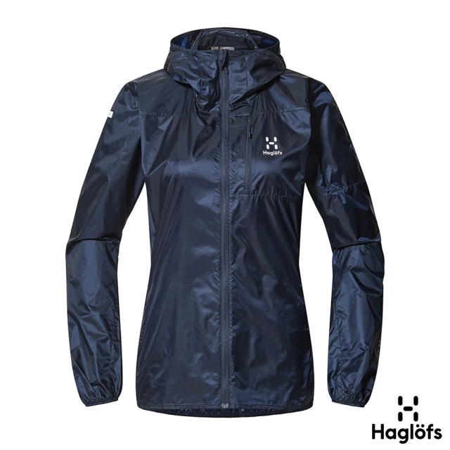 Haglofs 女 L.I.M Shield Hood 輕量連帽外套(塔恩藍)