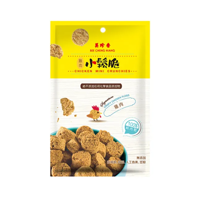 【BEE CHENG HIANG 美珍香】雞肉小鬆脆60g5入