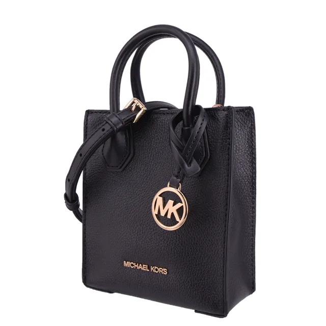 【Michael Kors】MERCER系列 金字LOGO 荔枝紋牛皮皮革 肩背/手提/斜背 肩背包 琴譜包(多色任選/小款)