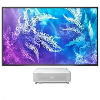 【EPSON】EH-LS650W EH-LS650B 4K電玩雷射大電視(搭配100吋菲涅爾抗光幕)