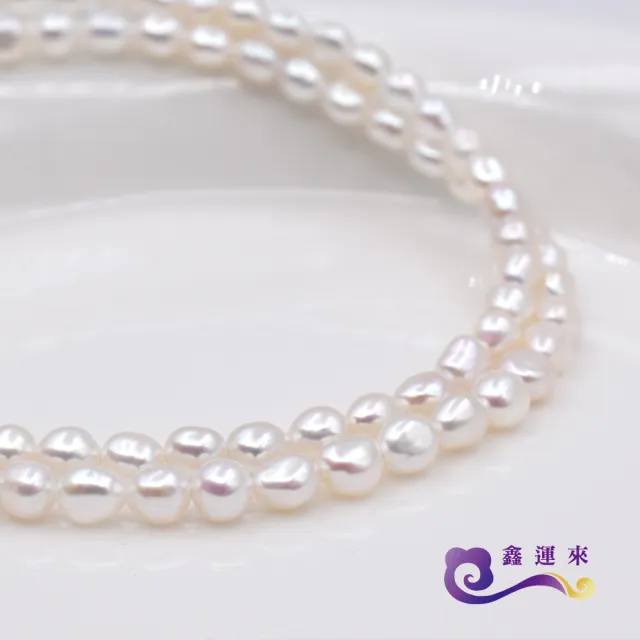【鑫運來】◎巴洛克小米珍珠項鍊