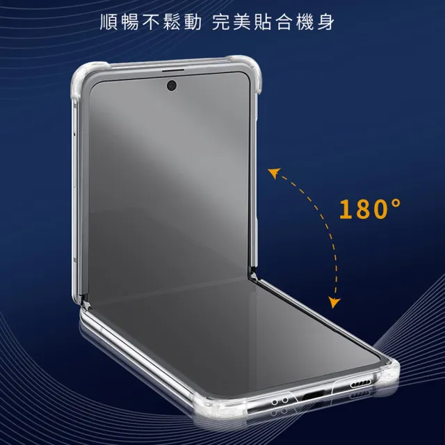 【Timo】SAMSUNG三星 Galaxy Z Fold6專用 透明防摔手機殼+螢幕保護貼二件組