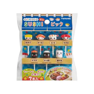 【台隆手創館】TORUNE壽司造型便當小叉-7入裝