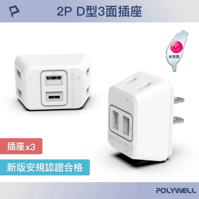 POLYWELL D型三面插