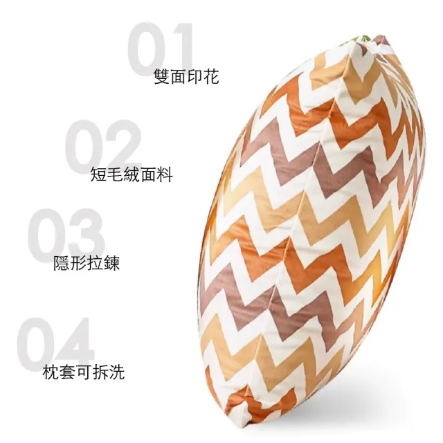 【HEAVEN 研紡枕所】幾何藝術系列抱枕套 雙面印花 共15款-45x45cm(抱枕套、靠墊套)