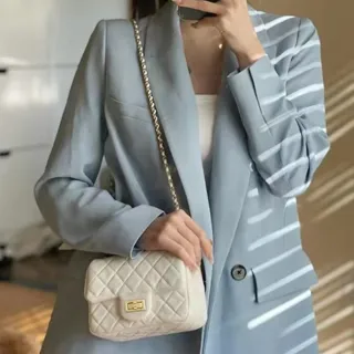 【LEEHER】雙11 真皮包包  女包/包包/小方包/小金球包包/小香風包包/菱格包包/鏈條包/側背小包 