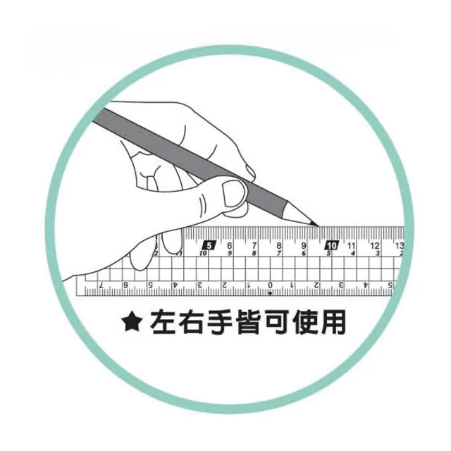 【COX 三燕】15公分 三角板 多功能 塑膠尺  24組/ 盒 NO.160