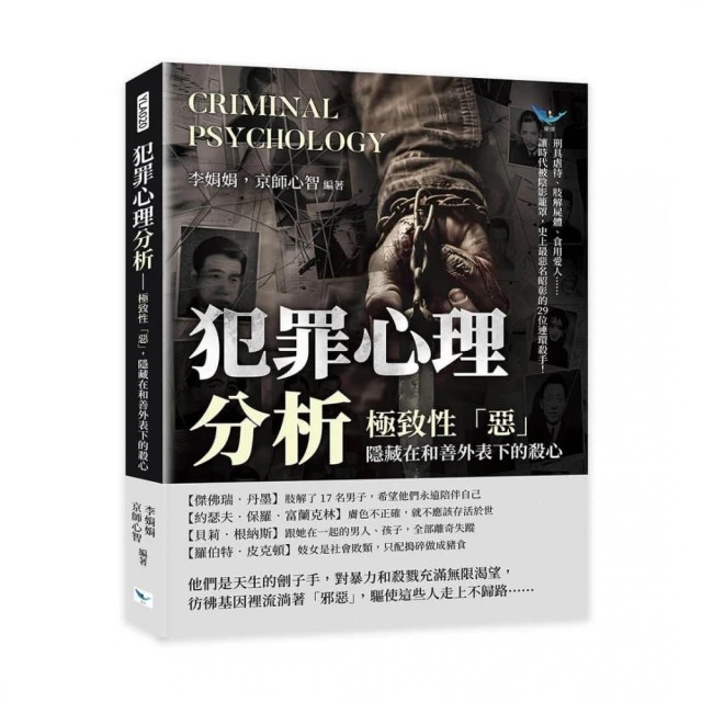 犯罪心理分析——極致性「惡」 隱藏在和善外表下的殺心：刑具虐待、肢解屍體、食用愛人……讓時代被陰影籠