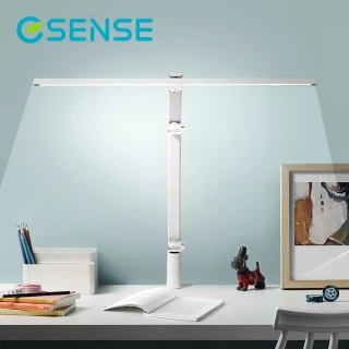 【ESENSE 逸盛】開學季 LED80CM超廣域觸控護眼檯燈( 嘖嘖募資破千萬)