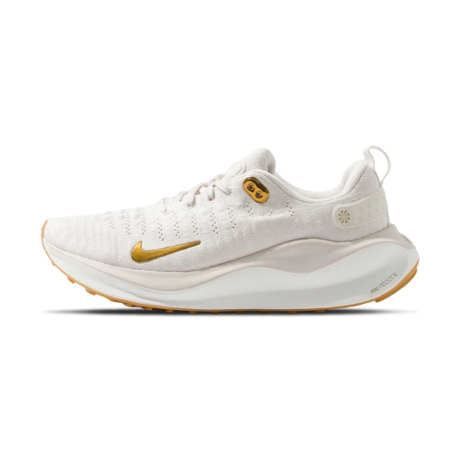 NIKE 耐吉 Reactx Infinity Run 4 女鞋 白金色 緩震 休閒 運動 透氣 慢跑鞋 DR2670-013