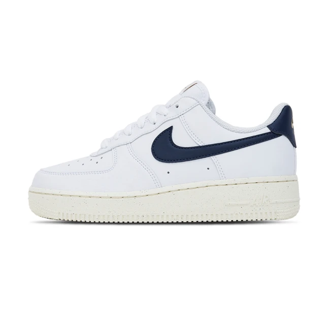 NIKE 耐吉 Air Force 1”07 NN 女鞋 白黑色 運動 AF1 復古 皮革 經典 休閒鞋 FZ6768-100