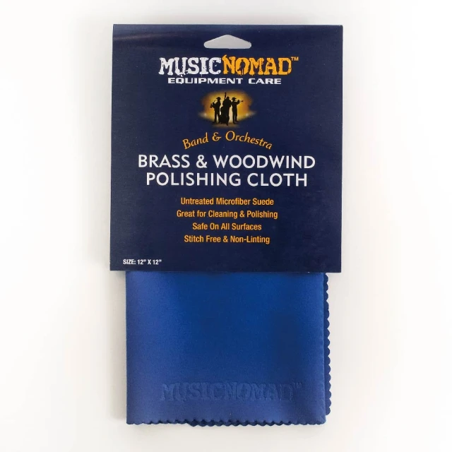 Music Nomad MN730-銅管木管超細纖維布 Brass & Woodwind Microfiber Polishing Cloth(樂器擦拭專用布)