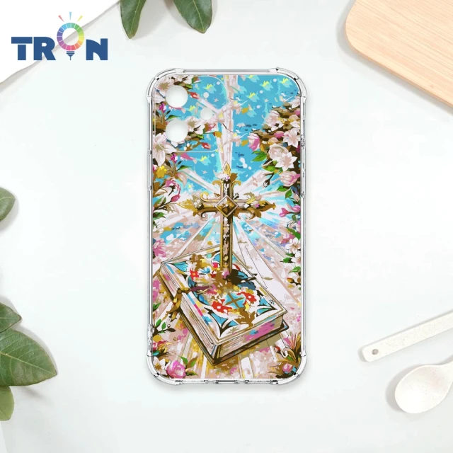 TRON IPhone 11 PRO/11/11 PRO MAX 華麗巴洛克十字架金光閃閃 四角防摔殼 手機殼