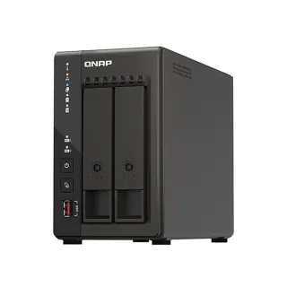 【QNAP 威聯通】搭WD 4TB x2 ★ TS-253E-8G 2Bay NAS 網路儲存伺服器