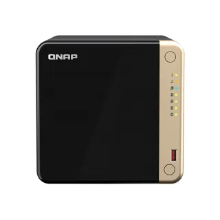 【QNAP 威聯通】搭WD 4TB x2 ★ TS-464-8G 4Bay NAS 網路儲存伺服器