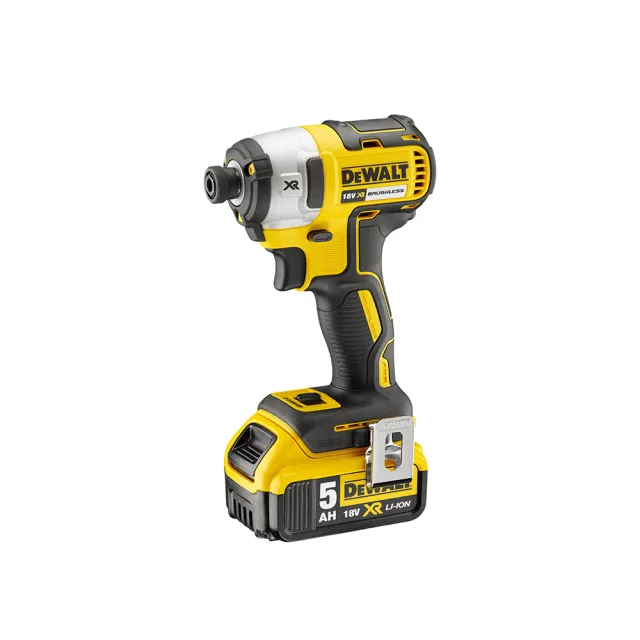 【DEWALT 得偉】20V Max  18V鋰電無碳刷三段衝擊起子機(DCF887P2)