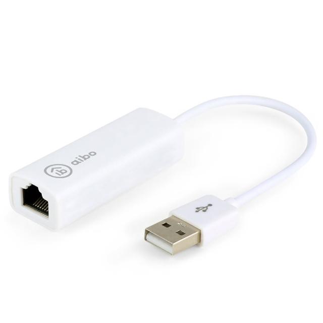 【aibo】USB 2.0 轉 RJ-45 高速網路卡(支援 MAC 系統)