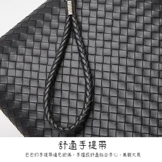 【MoonDy】包包 女生包包 男包 女包 手拿包 編織壓紋 手拿包男 手拿包女 雙層手拿包 男用 