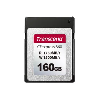 【Transcend 創見】CFexpress 160GB Type B記憶卡(TS160GCFE860 新舊包裝隨機出貨)