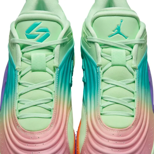 NIKE 耐吉】JORDAN LUKA 3 PF 男鞋綠色彩虹喬丹籃球鞋運動耐磨(HQ5048 