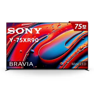 【SONY 索尼】BRAVIA 9 75型 XR Mini LED 4K HDR Google TV 顯示器(Y-75XR90)