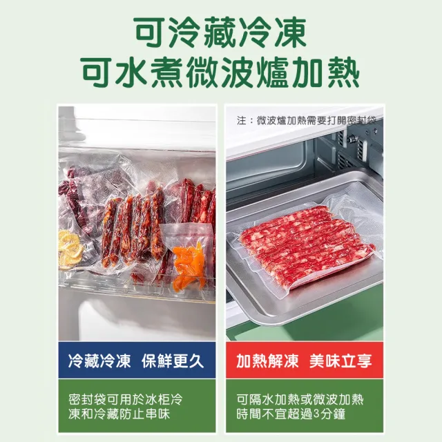 【Future goal居家生活館】食品級真空袋10x15cm/100入(真空袋 真空包裝袋 食物真空袋 真空保鮮袋)