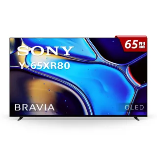 【SONY 索尼】BRAVIA 8 65型 XR OLED 4K HDR Google TV 顯示器(Y-65XR80)