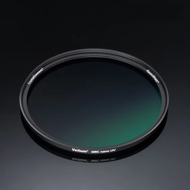 【Velium】MRC nano 8K 多層奈米鍍膜 高透度高精度 58mm UV 保護鏡(總代理公司貨)
