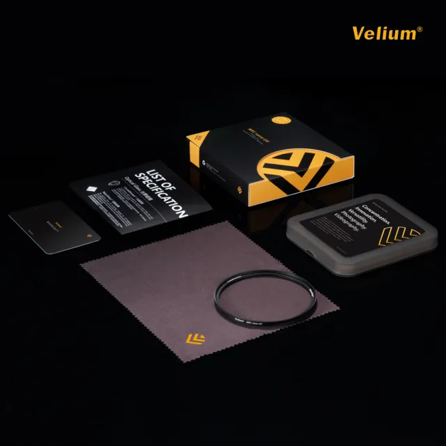【Velium】MRC nano 8K 多層奈米鍍膜 高透度高精度 58mm UV 保護鏡(總代理公司貨)