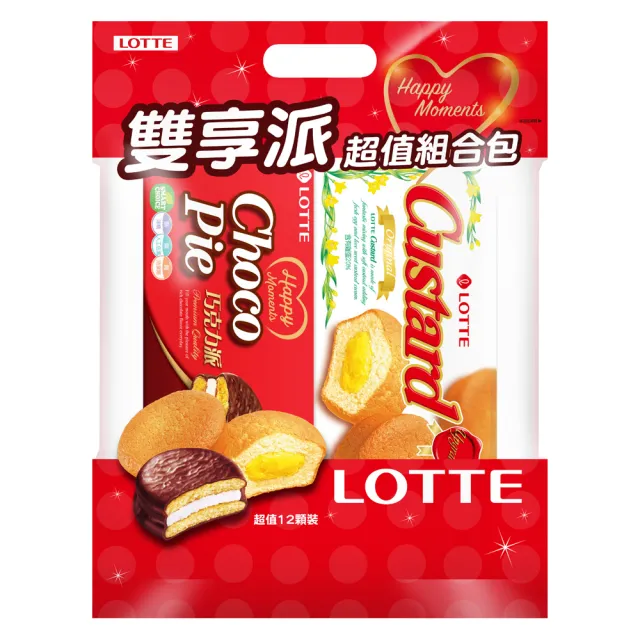 【Lotte 樂天】樂天雙享派超值組合包