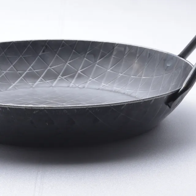 【TURK】德國製 鐵鍋 熱鍛 平底深鍋 露營必備 28cm 65930(平輸品)